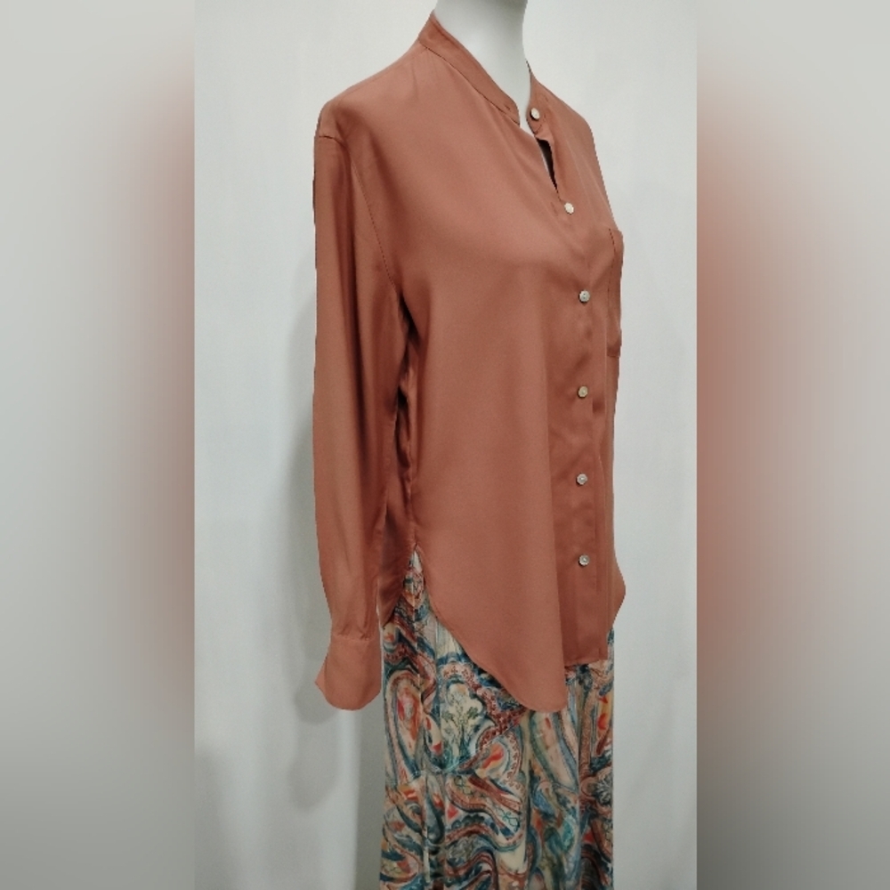 MAUVE VINCE BLOUSE